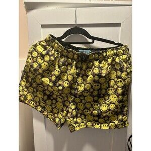 Smile emoji swim trunks
